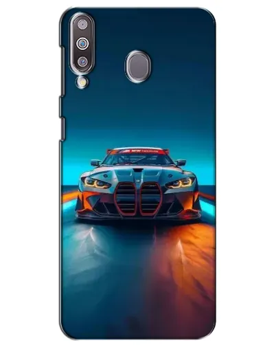 Чехол для Samsung Galaxy M30 (M305) с картинкой «BMW — огни неона» Чехол для Samsung Galaxy M30 (M305) с картинкой «BMW — огни неона»
