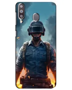 Чохол для Samsung Galaxy M30 (M305) з картинкою «PUBG — реалістичний герой»