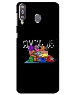 Чохол для Samsung Galaxy M30 (M305) з картинкою «Логотип Among Us» Чохол для Samsung Galaxy M30 (M305) з картинкою «Логотип Among Us»