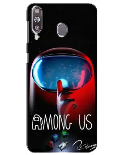 Чохол для Samsung Galaxy M30 (M305) з картинкою «Червоний імпостер — макро» Чохол для Samsung Galaxy M30 (M305) з картинкою «Червоний імпостер — макро»