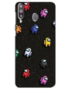 Чохол для Samsung Galaxy M30 (M305) з картинкою «Космічний патерн Among Us» Чохол для Samsung Galaxy M30 (M305) з картинкою «Космічний патерн Among Us»