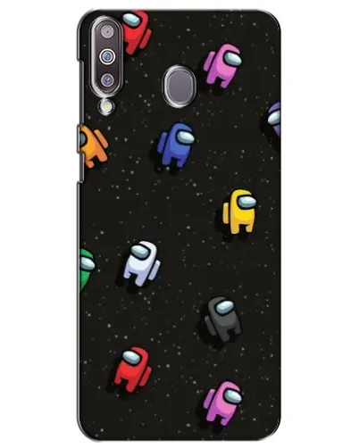 Чохол для Samsung Galaxy M30 (M305) з картинкою «Космічний патерн Among Us» Чохол для Samsung Galaxy M30 (M305) з картинкою «Космічний патерн Among Us»