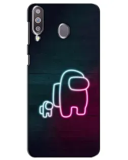 Чохол для Samsung Galaxy M30 (M305) з картинкою «Among Us неон-арт» Чохол для Samsung Galaxy M30 (M305) з картинкою «Among Us неон-арт»