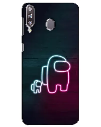 Чохол для Samsung Galaxy M30 (M305) з картинкою «Among Us неон-арт» Чохол для Samsung Galaxy M30 (M305) з картинкою «Among Us неон-арт»