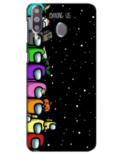 Чохол для Samsung Galaxy M30 (M305) з картинкою «Команда Among Us» Чохол для Samsung Galaxy M30 (M305) з картинкою «Команда Among Us»