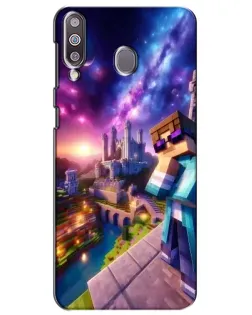 Чохол для Samsung Galaxy M30 (M305) з картинкою «Стів та космос»