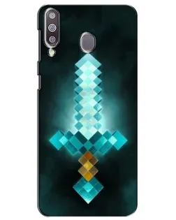 Чохол для Samsung Galaxy M30 (M305) з картинкою «Алмазний меч неон»
