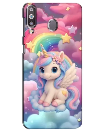 Чехол для Samsung Galaxy M30 (M305) с картинкой «Маленький единорог»