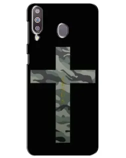 Чехол для Samsung Galaxy M30 (M305) с картинкой «Милитари Крест»