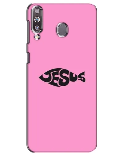 Чехол для Samsung Galaxy M30 (M305) с картинкой «Розовый символ Jesus» Чехол для Samsung Galaxy M30 (M305) с картинкой «Розовый символ Jesus»