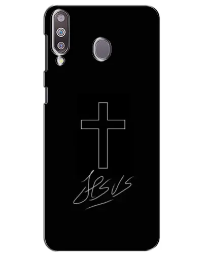 Чехол для Samsung Galaxy M30 (M305) с картинкой «Графический крест Jesus» Чехол для Samsung Galaxy M30 (M305) с картинкой «Графический крест Jesus»