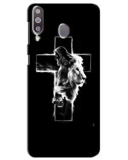 Чехол для Samsung Galaxy M30 (M305) с картинкой «Сияющий крест Jesus»
