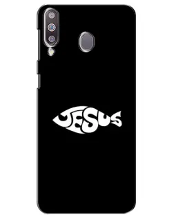 Чехол для Samsung Galaxy M30 (M305) с картинкой «Рыба Jesus»