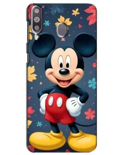 Чехол для Samsung Galaxy M30 (M305) с картинкой «Осенний Mickey Mouse»