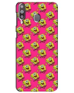 Чехол для Samsung Galaxy M30 (M305) с картинкой «Розовый паттерн»