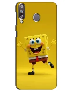 Чехол для Samsung Galaxy M30 (M305) с картинкой «Позитивный Губка Боб»