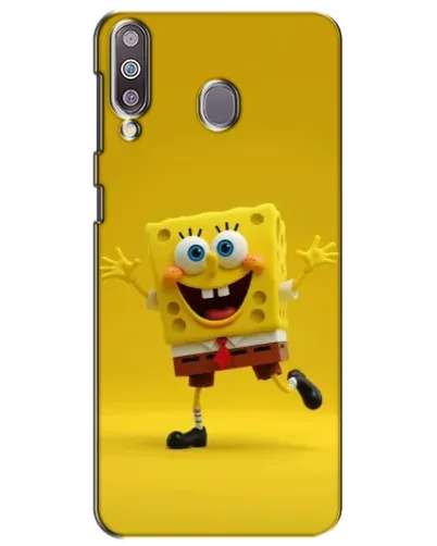 Чехол для Samsung Galaxy M30 (M305) с картинкой «Позитивный Губка Боб»
