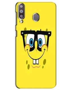 Чехол для Samsung Galaxy M30 (M305) с картинкой «Минималистичный Спанч Боб»