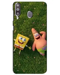 Чехол для Samsung Galaxy M30 (M305) с картинкой «Друзья на лужайке»