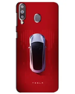 Чохол для Samsung Galaxy M30 (M305) з картинкою «Tesla Top View»