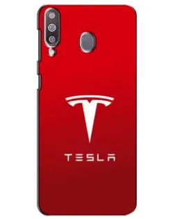 Чохол для Samsung Galaxy M30 (M305) з картинкою «Tesla Red Classic»