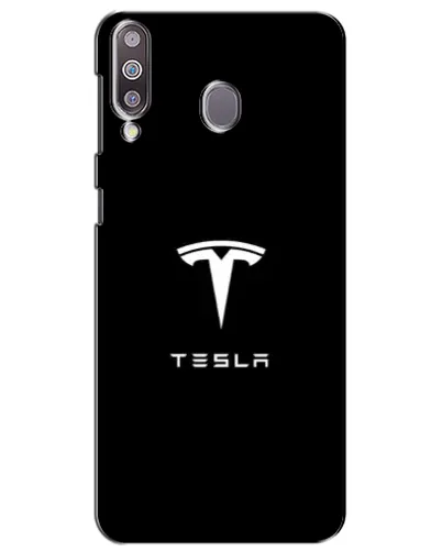 Чохол для Samsung Galaxy M30 (M305) з картинкою «Tesla White Logo» Чохол для Samsung Galaxy M30 (M305) з картинкою «Tesla White Logo»