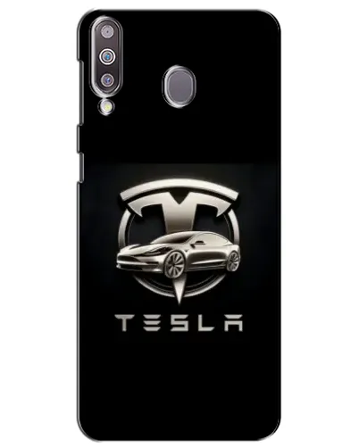 Чохол для Samsung Galaxy M30 (M305) з картинкою «Tesla — срібне авто» Чохол для Samsung Galaxy M30 (M305) з картинкою «Tesla — срібне авто»