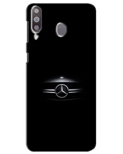 Чехол для Samsung Galaxy M30 (M305) с картинкой «Mercedes — абстрактные линии»