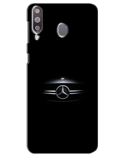 Чехол для Samsung Galaxy M30 (M305) с картинкой «Mercedes — абстрактные линии»