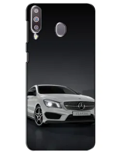Чехол для Samsung Galaxy M30 (M305) с картинкой «Mercedes AMG GT Silver»