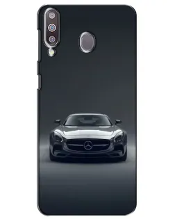 Чехол для Samsung Galaxy M30 (M305) с картинкой «Mercedes на черном»