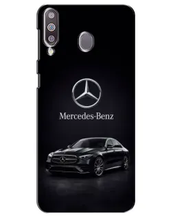 Чехол для Samsung Galaxy M30 (M305) с картинкой «Mercedes — решетка радиатора»