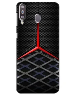 Чехол для Samsung Galaxy M30 (M305) с картинкой «Mercedes Carbon Grid»