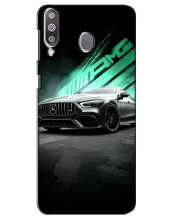 Чехол для Samsung Galaxy M30 (M305) с картинкой «Темный Mercedes AMG»