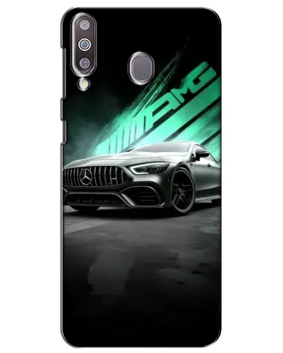 Чехол для Samsung Galaxy M30 (M305) с картинкой «Темный Mercedes AMG»