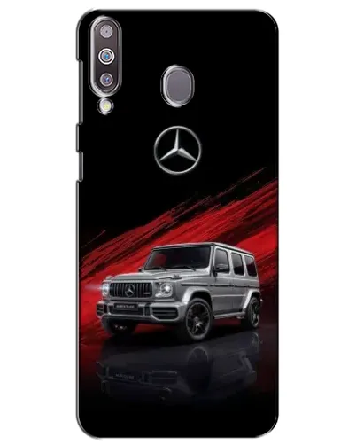 Чехол для Samsung Galaxy M30 (M305) с картинкой «Mercedes G-Class красный»
