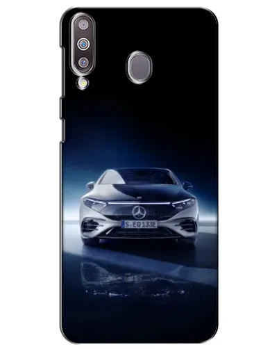 Чехол для Samsung Galaxy M30 (M305) с картинкой «Ночной Mercedes EQ»
