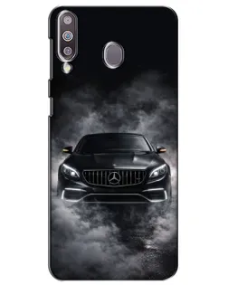 Чехол для Samsung Galaxy M30 (M305) с картинкой «Mercedes в дыму»