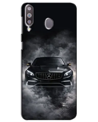 Чехол для Samsung Galaxy M30 (M305) с картинкой «Mercedes в дыму»