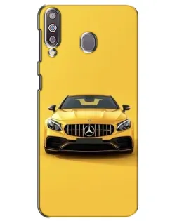 Чехол для Samsung Galaxy M30 (M305) с картинкой «Желтый Mercedes GT»