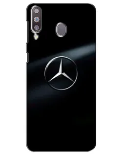 Чехол для Samsung Galaxy M30 (M305) с картинкой «Mercedes на металле»