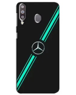 Чехол для Samsung Galaxy M30 (M305) с картинкой «Спортивные линии Mercedes»