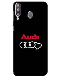 Чохол для Samsung Galaxy M30 (M305) з картинкою «Логотип Audi Heart»