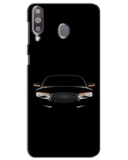 Чохол для Samsung Galaxy M30 (M305) з картинкою «Audi — нічний контур»