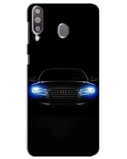 Чохол для Samsung Galaxy M30 (M305) з картинкою «Audi в неоні»
