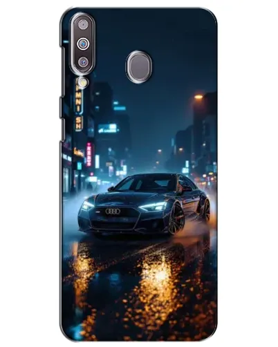 Чохол для Samsung Galaxy M30 (M305) з картинкою «Нічне місто та Audi» Чохол для Samsung Galaxy M30 (M305) з картинкою «Нічне місто та Audi»