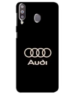 Чохол для Samsung Galaxy M30 (M305) з картинкою «Audi — золотий логотип»
