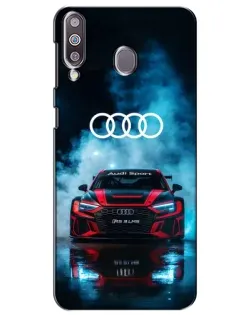 Чохол для Samsung Galaxy M30 (M305) з картинкою «Audi Sport — неон»