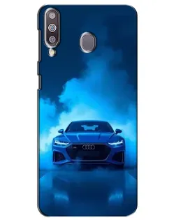 Чохол для Samsung Galaxy M30 (M305) з картинкою «Audi — блакитна енергія»