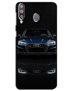 Чохол для Samsung Galaxy M30 (M305) з картинкою «Audi — нічне відображення»